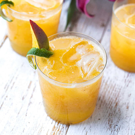 Indulge in a Tropical Escape with a Mango Fizz Recipe 🏝️