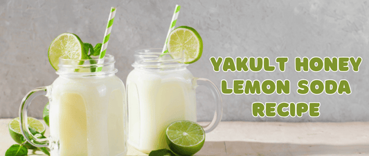 Try out this Yakult Honey Lemon Soda recipe!